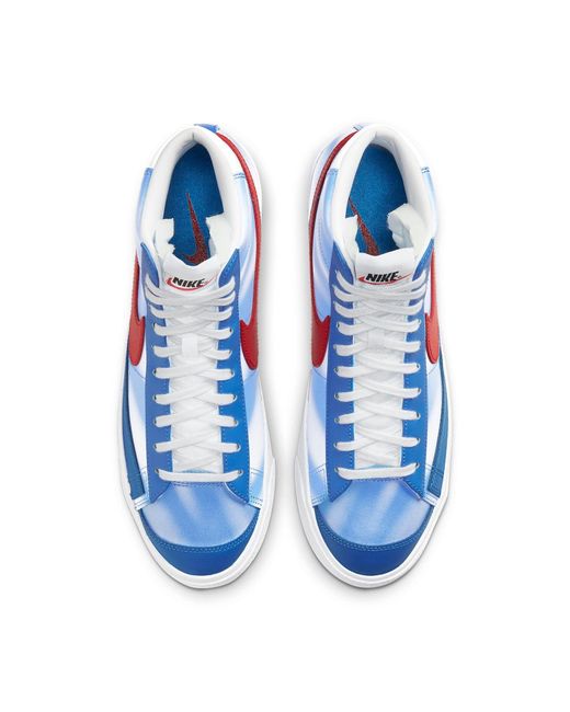 Nike Blazer Mid 77 Vintage New Jersey Nets Hardwood Classics in Blue for Men Lyst UK
