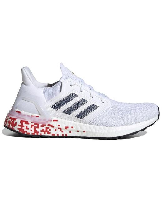 Adidas White (Wmns) Ultraboost 20 'Digital Pixel