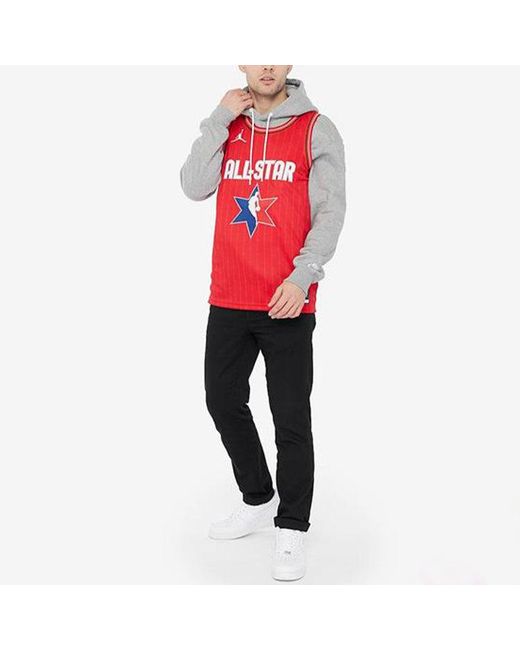 Nike Red Nba Allstar Edition Swingman Jersey Russell Westbrook Nba2020 for men