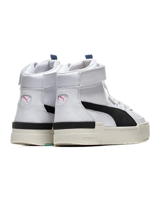 PUMA Metallic (Wmns) Cali Sport Top Contact Marshmallow'