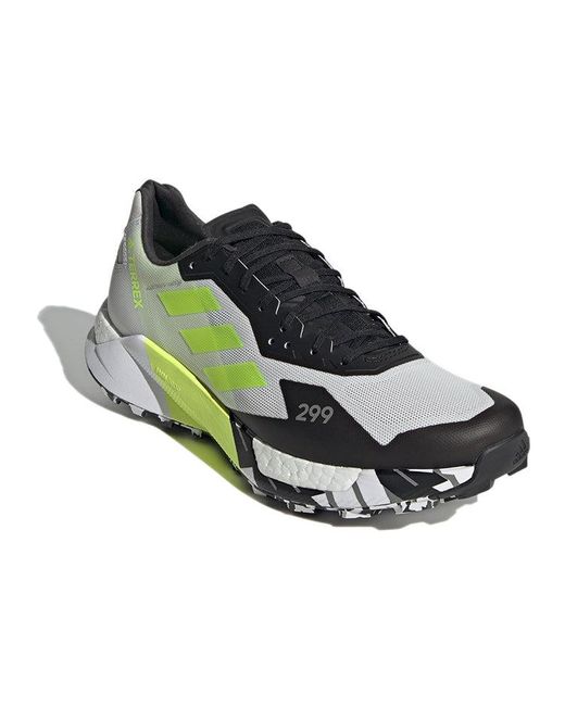 Adidas Gray Terrex Agravic Ultra Trail Solar' for men