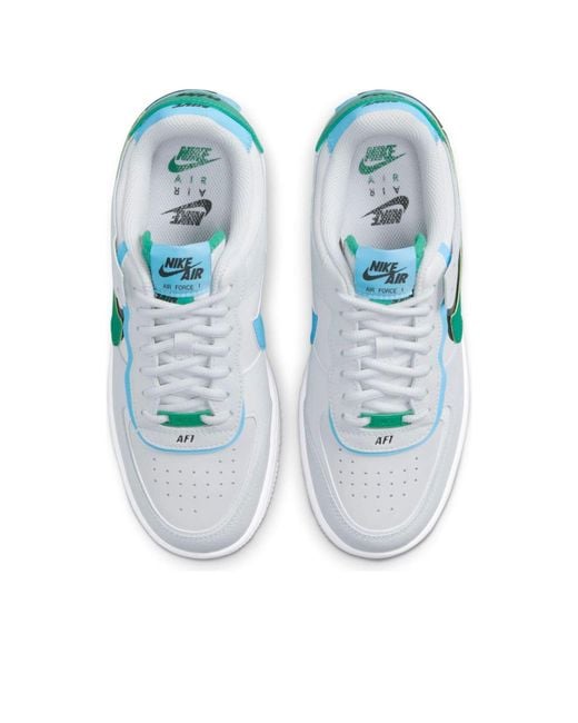 Nike Blue (Wmns) Air Force 1 Shadow 'Photon Dust Malachite'