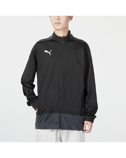 PUMA Black Winter Training Jacket for men
