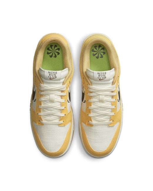 Nike Dunk Low 'Sun Club' in Natural for Men | Lyst UK