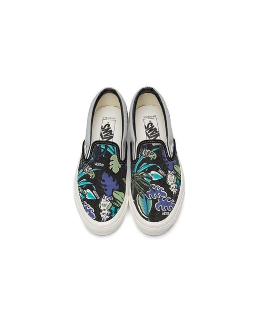 Vans Blue Og Classic Slip-On Lx 'Parrot Hawaiian for men