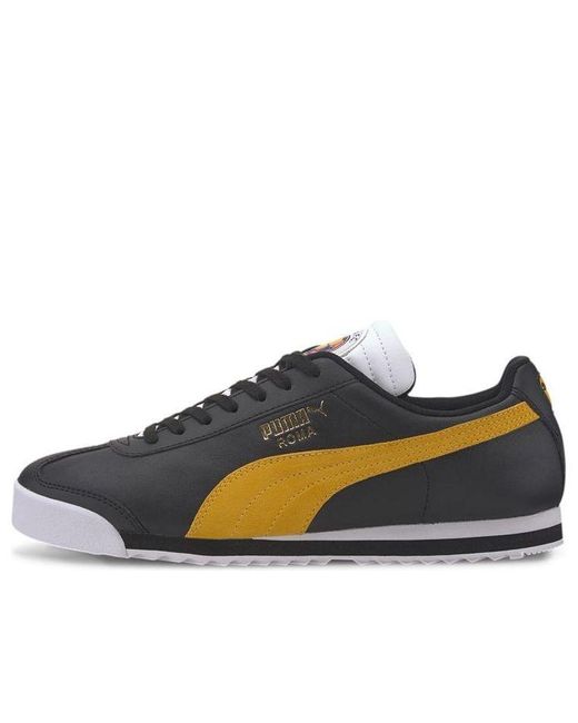 PUMA Roma Classic Running Shoes in Blue for Men Lyst UK