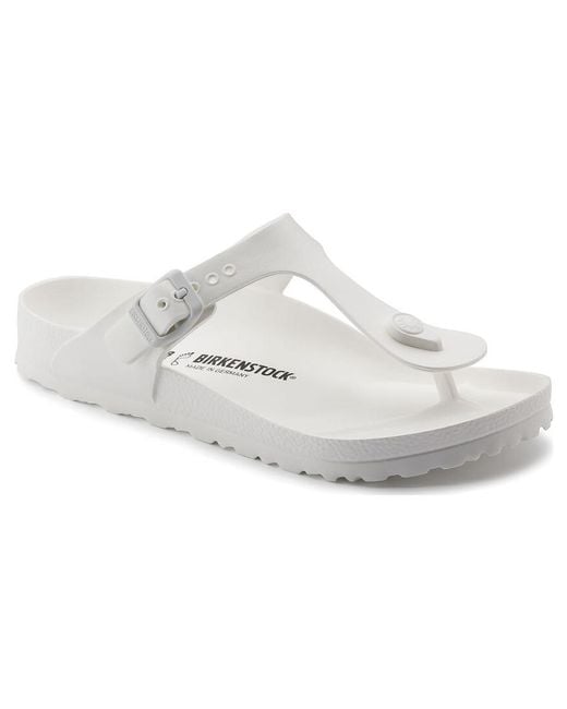 Birkenstock White Gizeh Eva for men