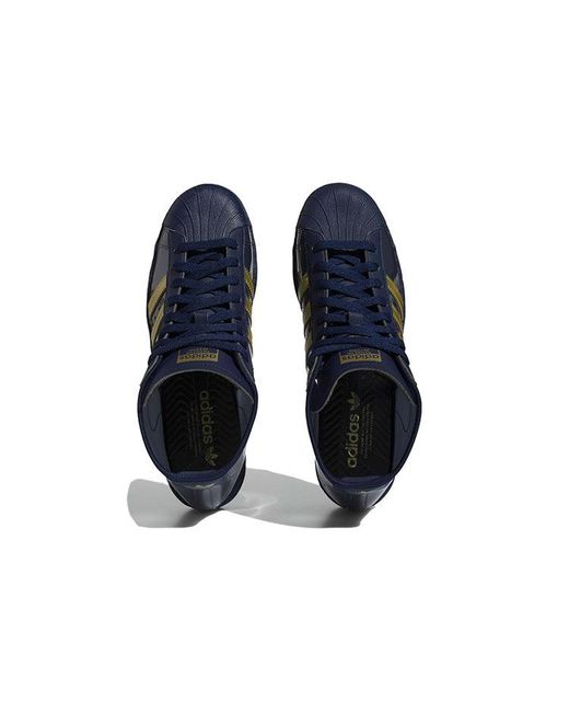 Adidas Blue Blondey Pro Model Adv Shoes 'Night' for men
