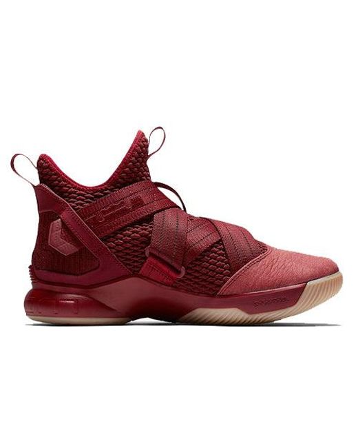 Nike Red Lebron Soldier 12 Sfg Ep Team for men