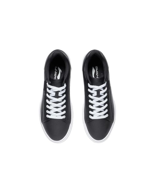 Li-ning Brown Classic Skateboarding Low for men