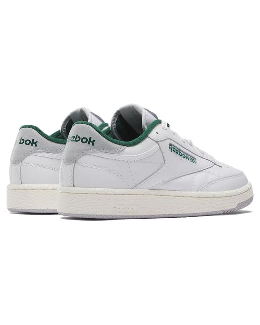 Reebok White Club C 85 Dark' for men