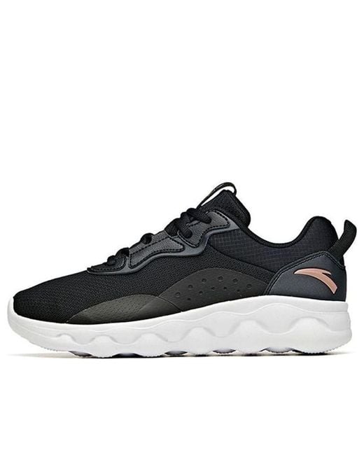 Anta Black (Wmns) Running Series Sneakers