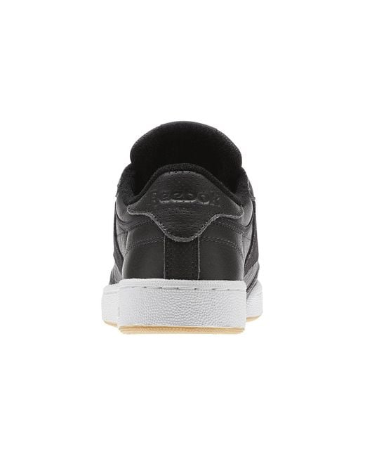Reebok Black Club C 85 'Coal' for men