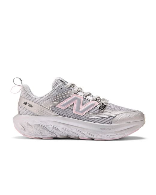 New Balance White X Ganni Fresh Foam Trainer 'Futuristic' for men