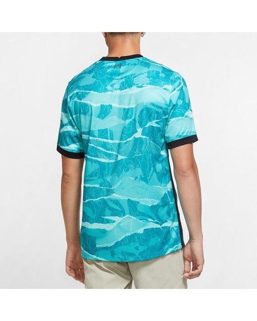 Nike Blue Liverpool 20/21 Fan Edition Away Jersey for men