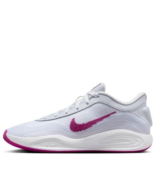 Nike White Air Zoom Gt Hustle Academy Ep 'Pure Platinum Hot Fuchsia' for men