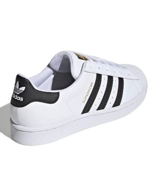 Adidas White Adidas Womens Superstar Sneaker