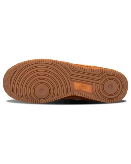 Nike Orange Air Force 1 Low 'Savage Beast' for men