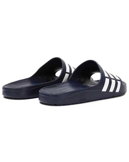 Adidas Blue Duramo Slide Navy for men
