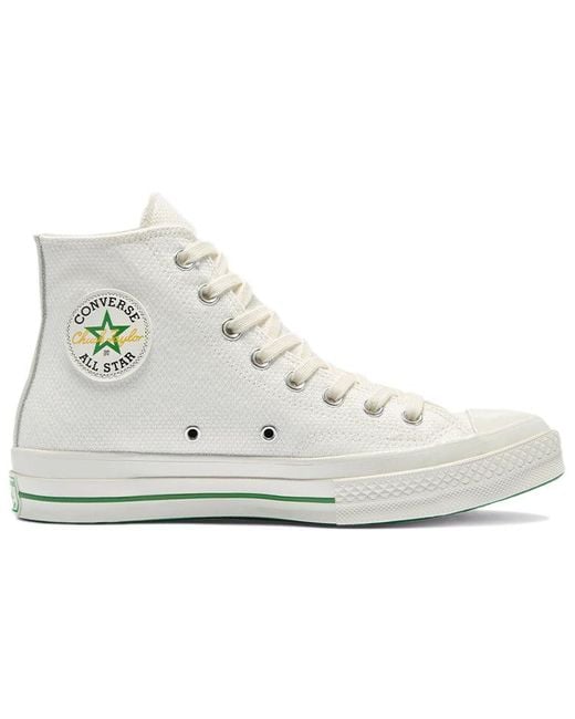 Converse White Chuck 70 High Stars'