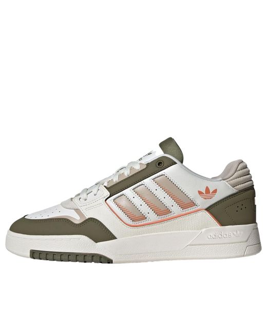 Adidas White Drop Step Low 2.0