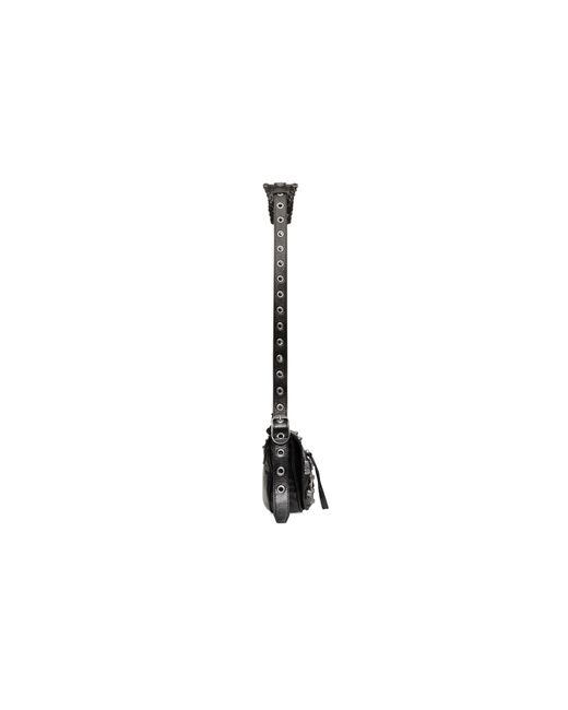 Balenciaga Black Le Cagole Xs Flap Bag for men