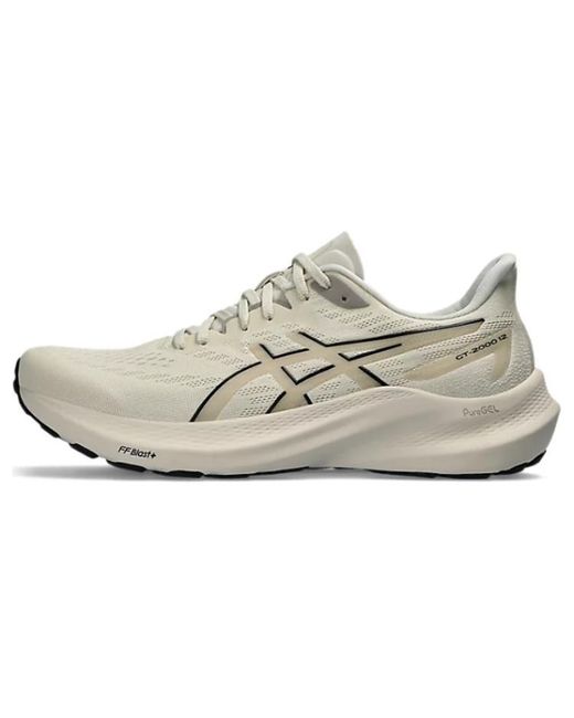 Asics White Gt-2000 12 'Oatmeal' for men