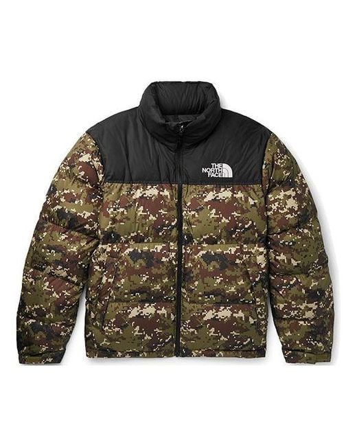 The North Face Green 1996 Retro Nuptse Jacket Tumbleweed 700 for men