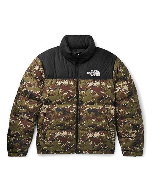The North Face Green 1996 Retro Nuptse Jacket Tumbleweed 700 for men