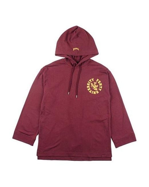 PUMA Red (Wmns) X Fenty By Rihanna Long Sleeve Hoodie