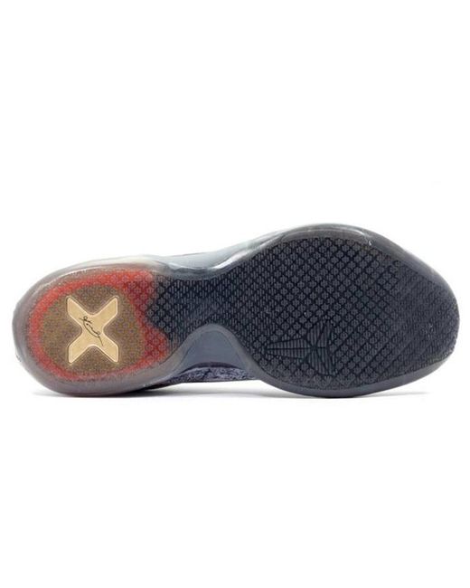 Nike Blue Kobe 10 'Pain' for men