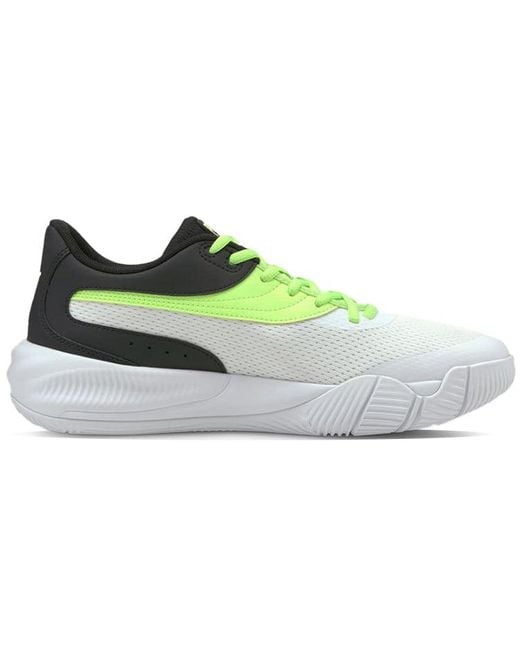 PUMA Green Triple Basketball Glare' for men