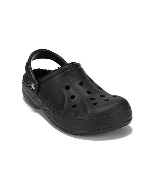 CROCSTM Black Baya Lined Clog for men
