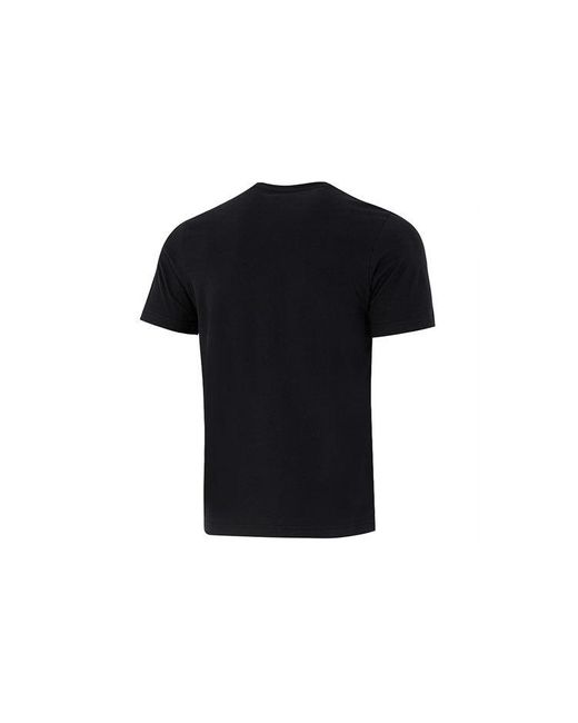 Adidas Black Camo T Athleisure Casual Sports Logo Round Neck Short Sleeve T-Shirt for men