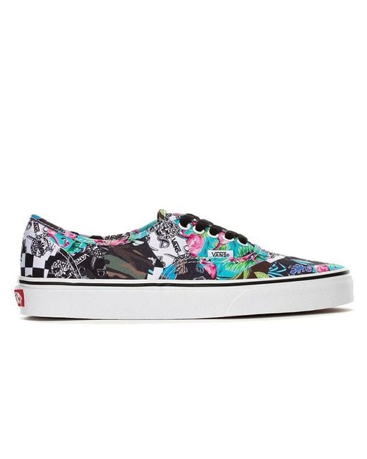 Vans Blue Authentic Mash Up for men