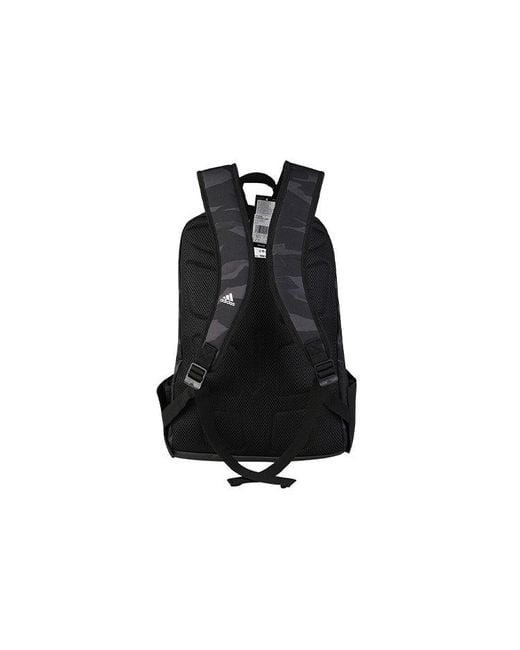 Adidas Black 3-Stripes Parkhood Backpack for men