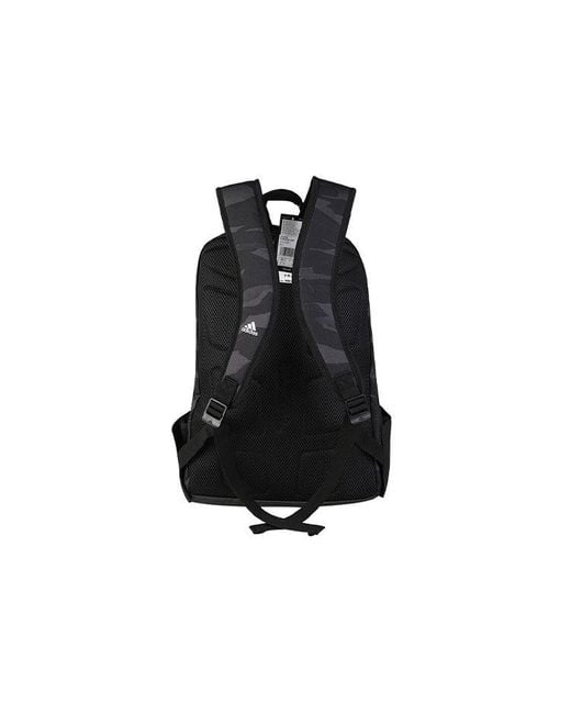 Adidas Black 3-Stripes Parkhood Backpack for men
