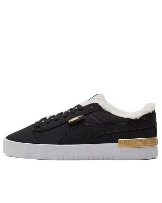PUMA Black (Wmns) Jada Teddy Ws Fleece Lined Skateboarding Shoes