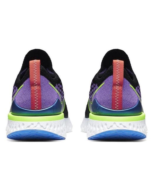Nike Blue Epic React Flyknit 2 'Reflect' for men