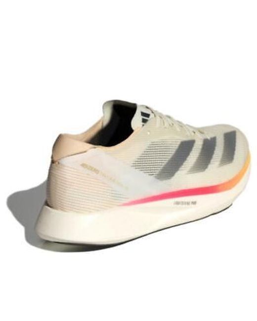 Adidas Pink (Wmns) Adizero Takumi Sen 10 'Ivory Iron Metallic Off'