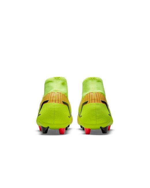 Nike Green Mercurial Superfly 8 Academy Ag Artificial Grass for men