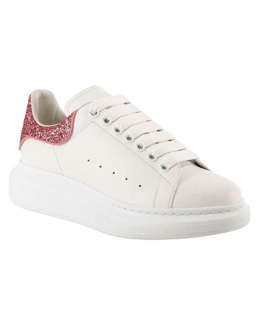 McQueen White (Wmns) Oversized Sneaker Glitter'