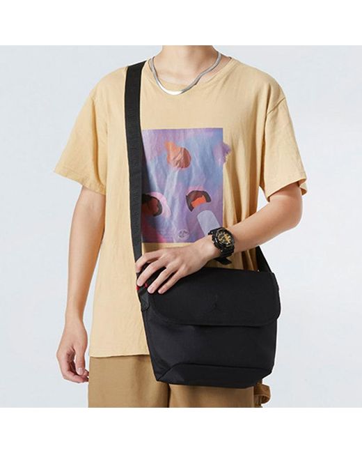 Nike Black Messenger Bag for men
