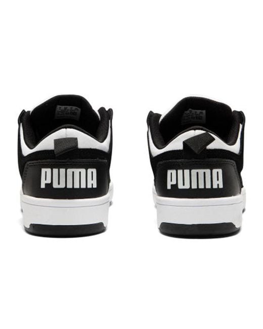 PUMA Black Rebound Layup Lo Sd for men
