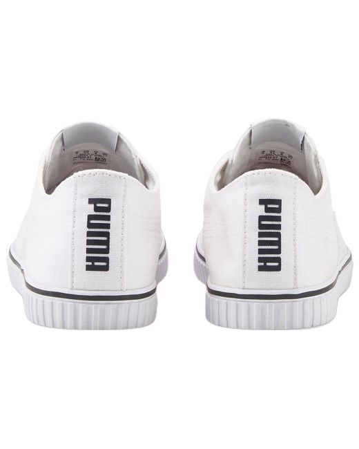 PUMA White Ever Tekkie Casual Skateboarding Shoes for men