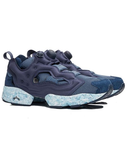 Reebok Blue Instapump Fury Achm 'Collegiate' for men