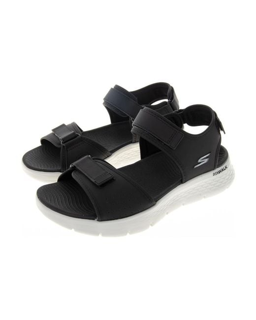 Skechers Black Go Walk Flex Sandal for men