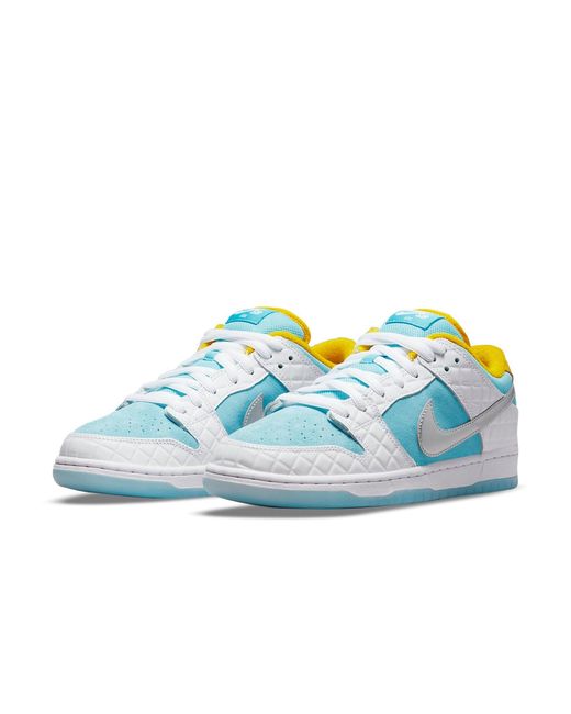 Nike Blue Ftc X Dunk Low Sb for men