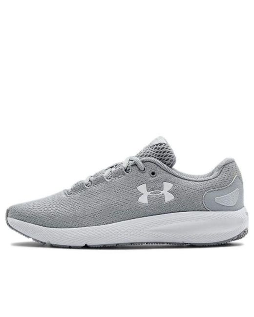 Under Armour Gray (Wmns) Charged Pursuit 2 Sports Shoes
