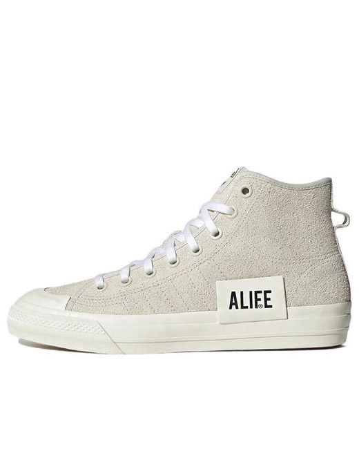Adidas White Alife X Nizza High for men